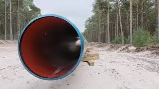 Budowa gazociągu Baltic Pipe [odcinek koło Pogorzelicy] 3.09.2021