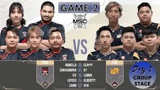 MSC 2022 | RRQ HOSHI VS I DO NOT SLEEP (IDNS) | GAME 2 (Group Stage)