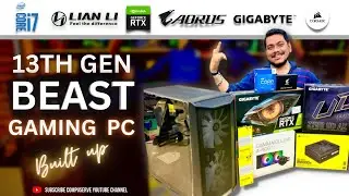 BEAST GAMING PC BUILT UP | NVIDIA | RTX 3080Ti | CORE I7 13700K | BEST GAMING PC SETUP OF THE YEAR.