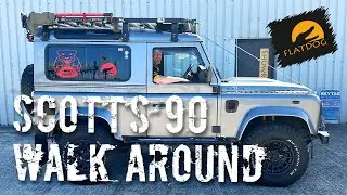 Huge spec Defender 90 Walk Around