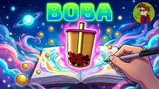 How To Draw A Bubble Tea (Boba Tea) Drink Step By Step | Drawing Tutorial | Drawing Video