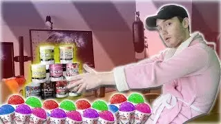 MAKING SNOW CONES WITH GFUEL!! | IM FREEZING!!