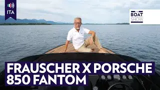 [ITA] FRAUSCHER X PORSCHE 850 FANTOM - Prova Barca Elettrica - The Boat Show