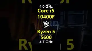 i5 10400F vs Ryzen 5 5600 OC Test in Games