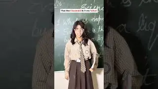 That One Chashmish in Every School 😅 #viralshort #comedy #schoolcomedy