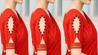 Trending And Modern Blouse Sleeve Design cutting//Sleeve Design @RinkisilaiKnowledge03