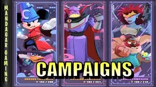 Disney Sorcerer's Arena - Gameplay #17 Villains Campaign 6G - 6L Normal