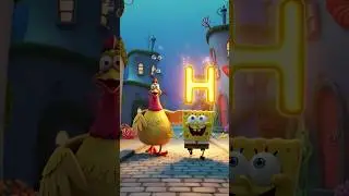SpongeBob H for Hen 🐓#spongebob #ytshorts #shortfeed #spongebobsquarepants