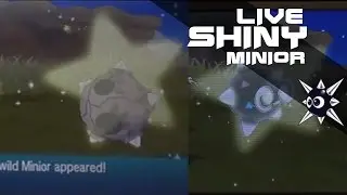386 - LIVE! Shiny Minior after 604 REs in Moon Version!! (Full Odds)