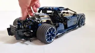Lego Technic 1:8 Bugatti Chiron/Tourbillon Rear Axle (Height-adjustable suspension)