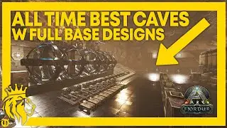 ТОП-3 ЛУЧШИХ ПЕЩЕРЫ ВСЕХ ВРЕМЕН С ПОЛНЫМИ ПРОЕКТАМИ БАЗ НА ФЬОРДУРЕ! | ARK: Survival Evolved