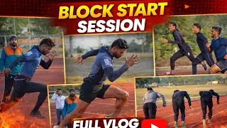 HOW TO IMPROVE OUR BLOCK START | SPEED IMPROVE TIS  | BLOCK START TIPS 🚨#speed #trackandfield #vlog 