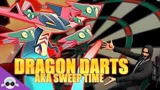 Sweeping with DRAGON DARTS! (somewhat of a Music Video)