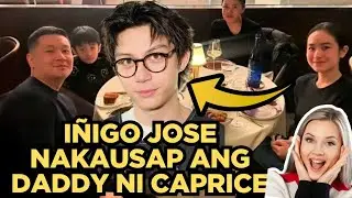IÑIGO NAKAUSAP ANG DADDY NI CAPRICE🤭🫣🩷🖤 #capgo #capricecayetano #iñigojose #pbb 