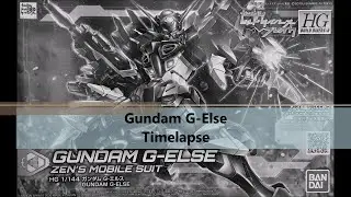 HG 1/144 Gundam G-Else [Timelapse]