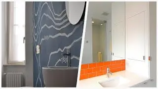 75 Gray Orange Tile Bathroom Design Ideas You'll Love 🌈
