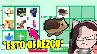 *ESTO DOY* POR ERIZO 🦔 de ADOPT ME ¡INCREIBLE TRADE! 💜 Trades de Arantxa