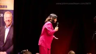 Joyce at John Maxwell Team Speaker Training