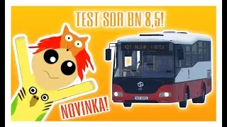 Testov&aacute;n&iacute; SOR BN 8.5 od Kladens&yacute;ch D&iacute;len! | Suburban Bus Simulator