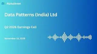 Data Patterns (India) Ltd Q2 FY2025-26 Earnings Conference Call