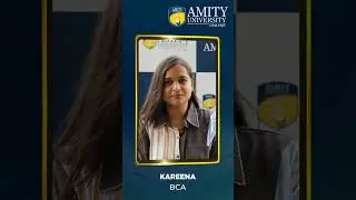 Amity Online BCA Review | Kareena | Online Degree | Career After Online BCA