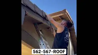Whittier, CA Termite damage repairs Fascia Boards Replacement 562-567-ROOF ) LA Stay Dry Roofing ￼