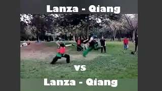 Wushu Duanbing Lanza vs Lanza