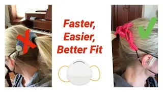 Crochet Ear Saver Tie