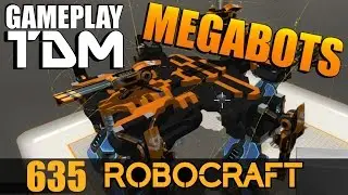 'Walking Castle' 6 Legged MEGABOT SMG TDM Gameplay