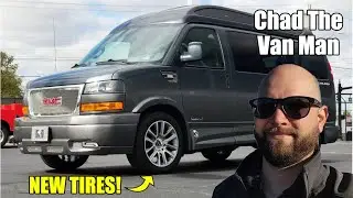 Custom Fade Paint! 2023 Chevrolet 7 Passenger LUXURY Van | Chad The Van Man