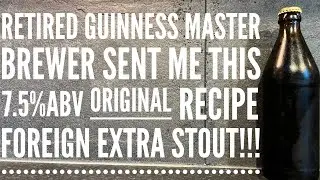 Guinness Foreign Extra Stout Original Recipe 7.5% ABV