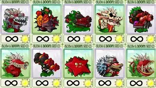 PVZ 1 Fusion 3.2 Challenge!! All Cherry Plants Showcase vs Obsidian Gargantuar - Who will win?