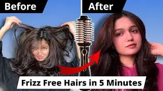 SALON like BLOW DRY at home | Urban Yog Blow Dryer Brush Review After 3 Months