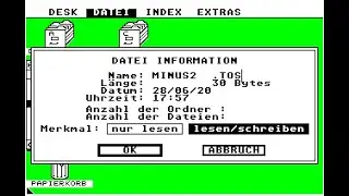 Minus 2 bytes long demo by Gunstick / Unlimited Matricks (ULM) for Sommarhack 2020