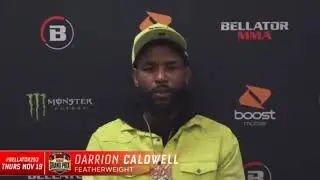 Bellator 253: Darrion Caldwell on AJ McKee, Pitbull, Moving Down to Bantamweight