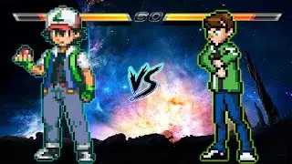 🥺(NEW)ASH VS BEN 10 S2 OMNIVERSE IN JUMP FORCE MUGEN