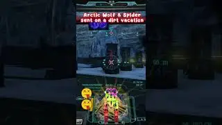 Ice Ferret: arctic wolf, and spider sent on dirt vacation