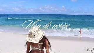 Vlog de verão #1: Dia de praia