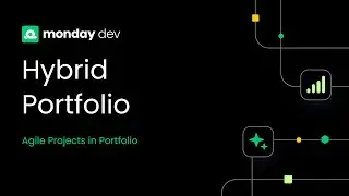 Hybrid portfolio: How to Connect Agile Projects to Your Work Management Portfolio | monday dev