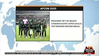 Senate President Akpabio Congratulates Super Eagles for AFCON 2025 Bronze Medal