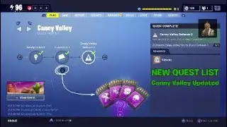 Part 1 canny valley main quest list (after update)