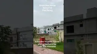 Brand New House For Sale || Park Facing ||