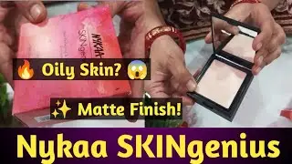 Nykaa SKINgenius Compact Powder &ndash; 01 Natural Ivory ✨ | Oil Control | Honest Review