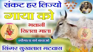 संकट हर लिज्यो गाया को भवानी सितला माता॥ सिंगर सुखलाल मटवास॥ लम्पी बेमारी पर मीणा गीत॥ meena geet