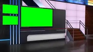 Virtual Studio 113A For Photoshop | Green Screen