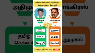 Uthangarai Assembly Constituency 2021 | TamilNadu politics | Today News | Election