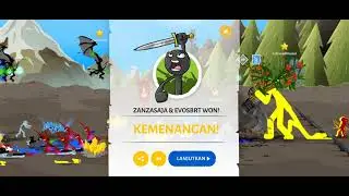 Pertarungan bersama @Atreyos._.Stickwarsaga  deatmach #stickwarsaga #savestickman@SOLDIERT.M.F28-idn