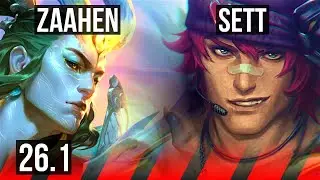 ZAAHEN vs SETT (TOP) | Good KDA: 12/2/4 | NA Master | 26.1