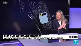 The end of smartphones? Make way for small pins equipped with artificial intelligence &bull; FRANCE 24