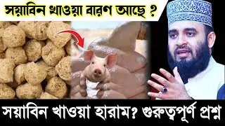 সয়াবিন খাওয়া হারাম? Soyabean Khaoya Haram Na Halal? Mizanur Rahman Azhari Bayan | Islamic video - ik